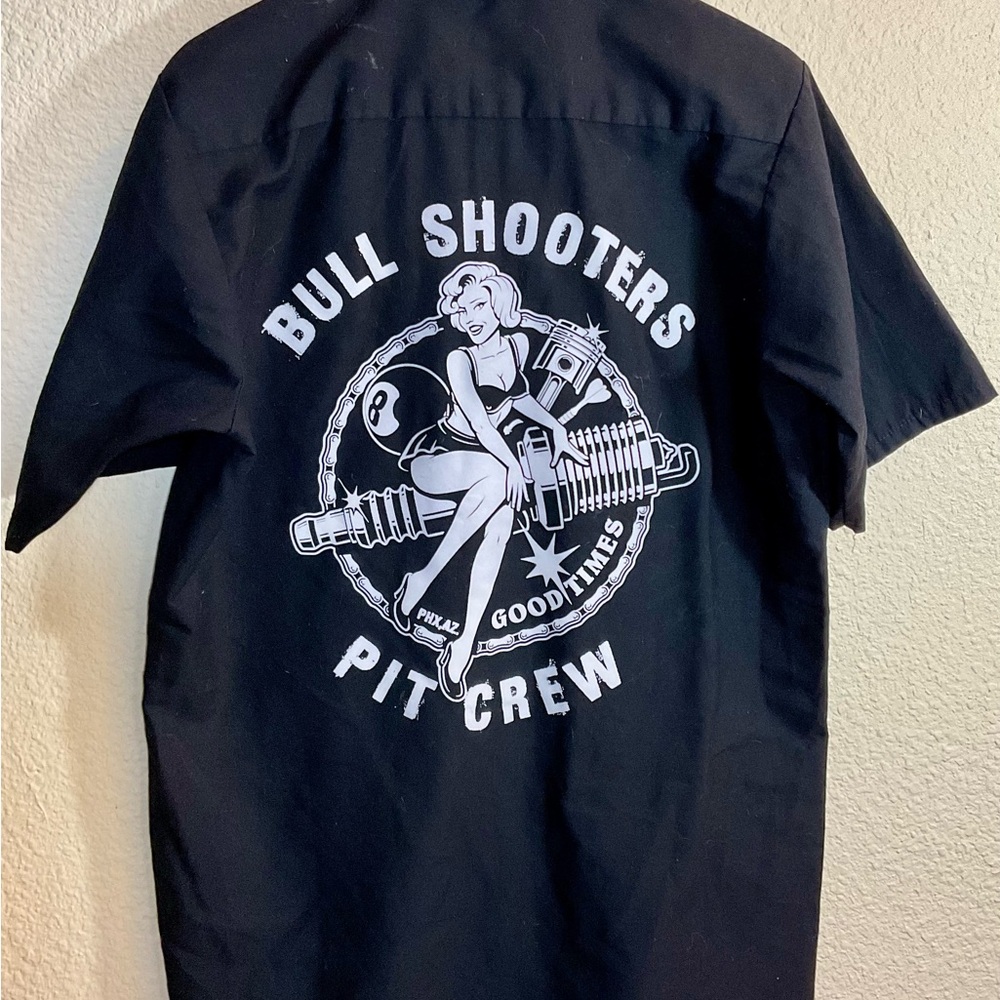 RED KAP Bull Shooters Black Men's Shirt